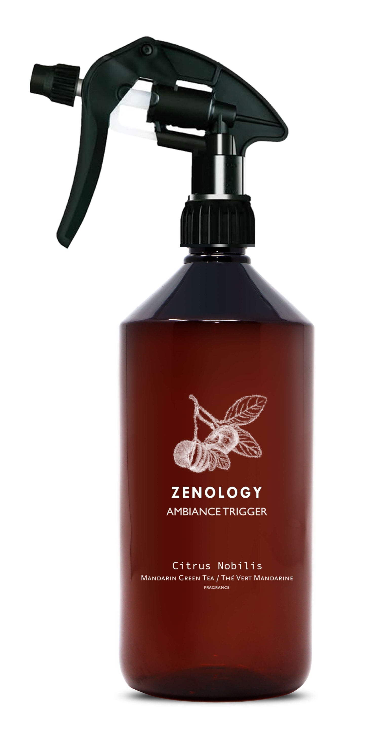 ZENOLOGY AMBIANCE TRIGGER CITRUS NOBILIS MANDARIN GREEN TEA FRAGRANCE 1000 ML 